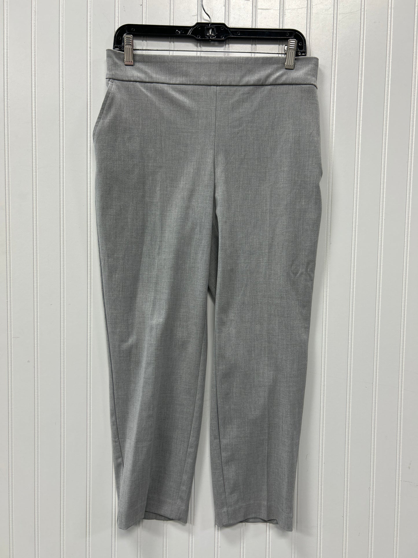 Pants Cropped By Hilary Radley In Grey, Size:M