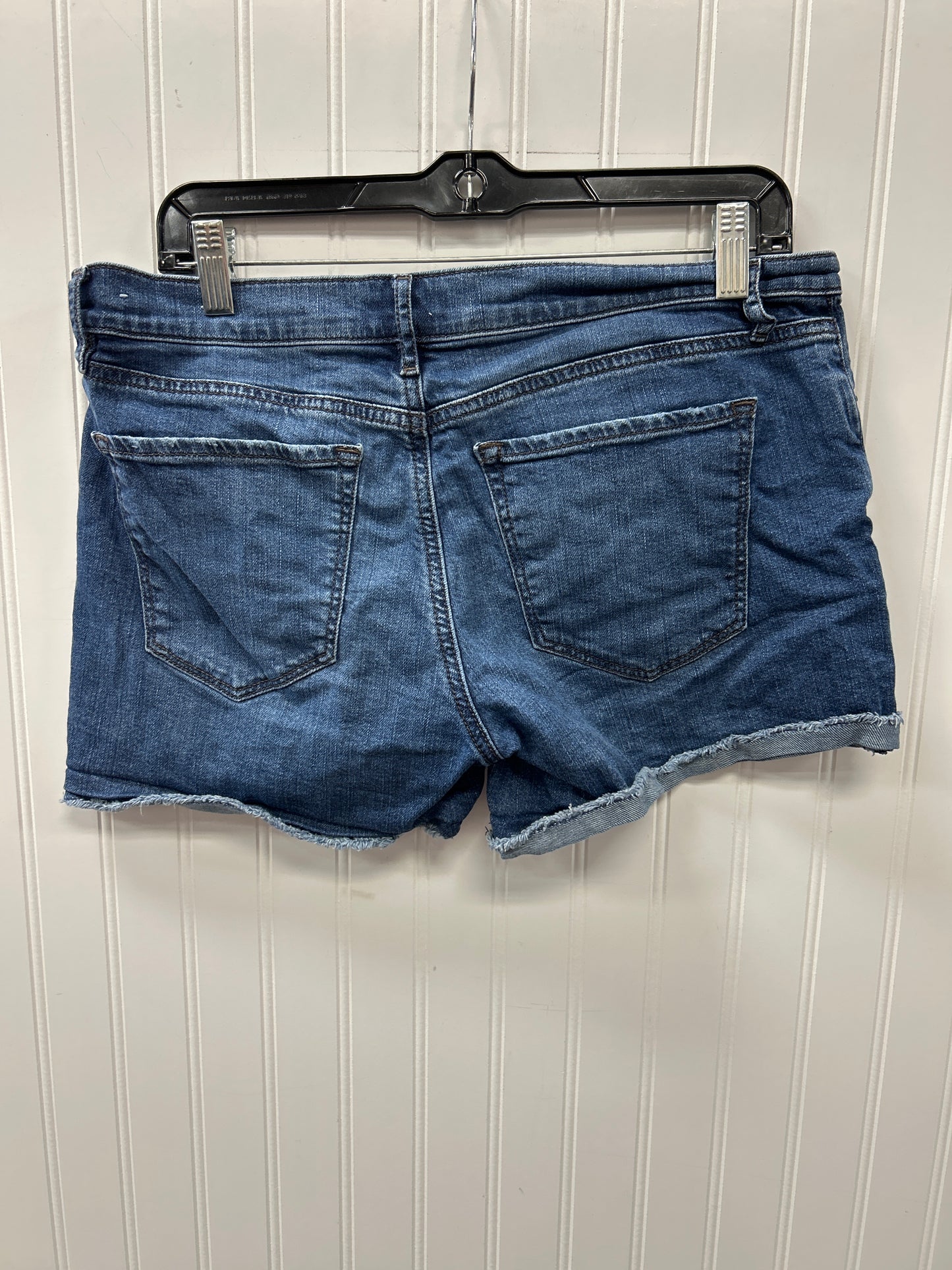 Shorts By Loft In Blue Denim, Size:8