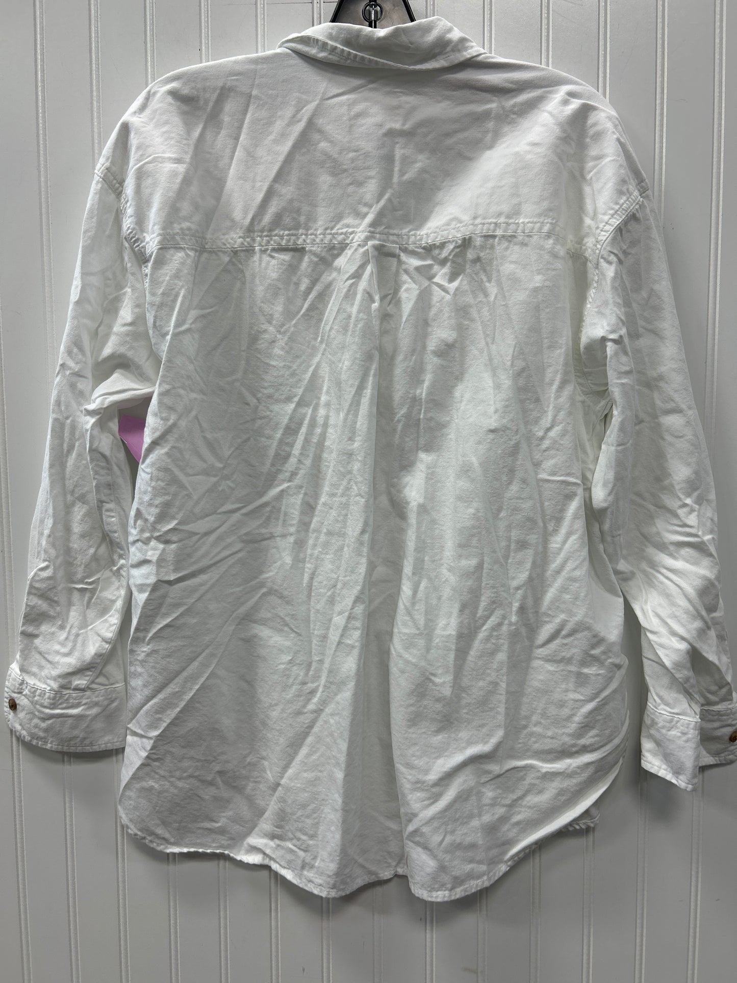 Blouse Ls By Universal Thread In White, Size:L