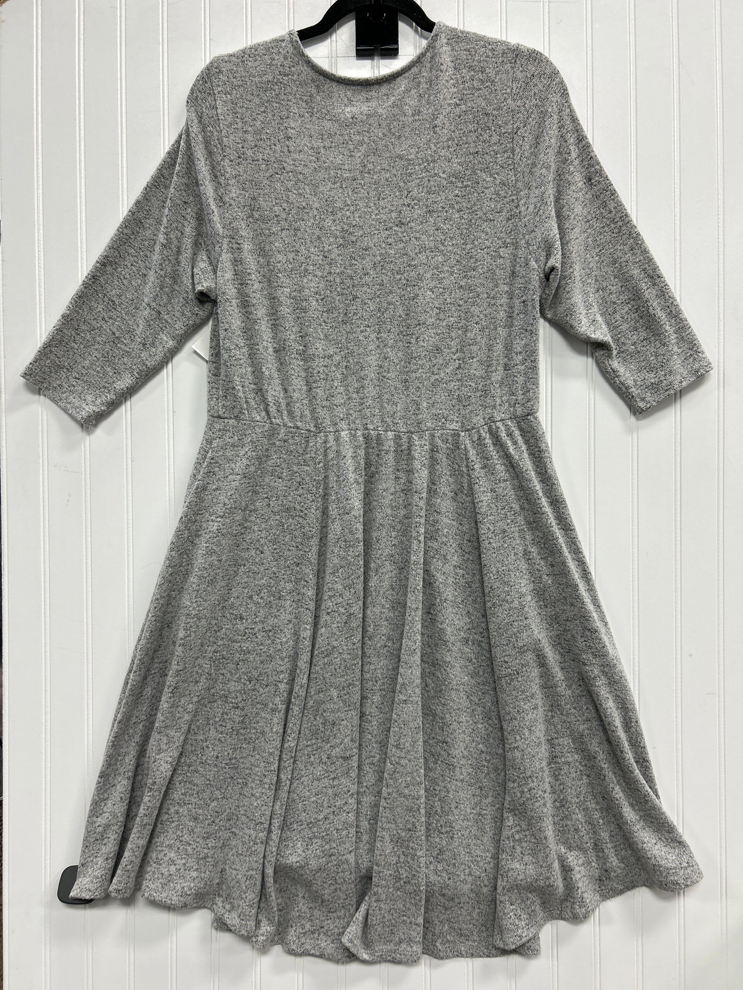 Dress Casual Midi By Torrid In Grey, Size:1X