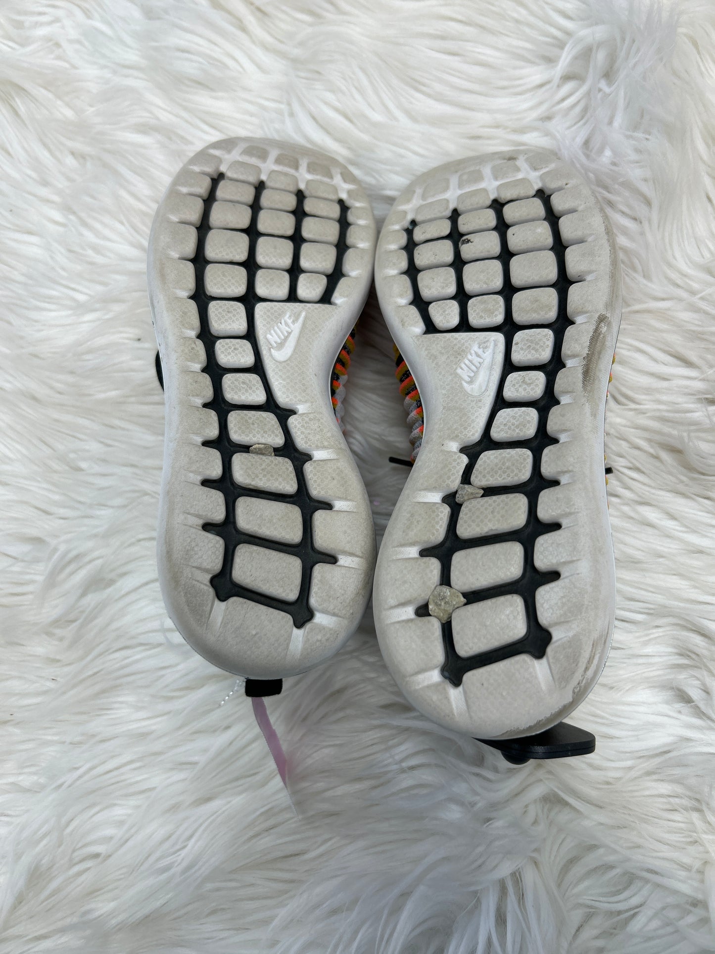 Shoes Athletic By Nike In Black & Orange, Size:7
