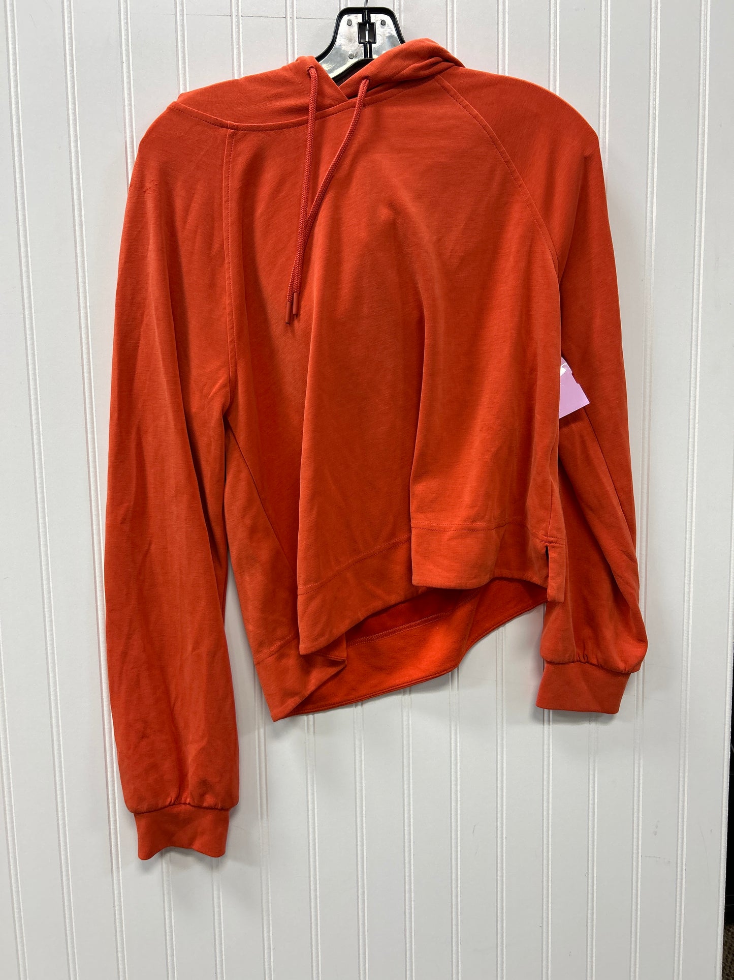 Athletic Top Ls Hoodie By Athleta In Orange, Size:S