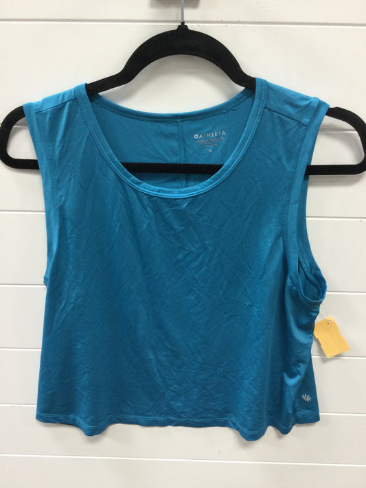 Athletic Tank Top By Athleta In Blue, Size:M