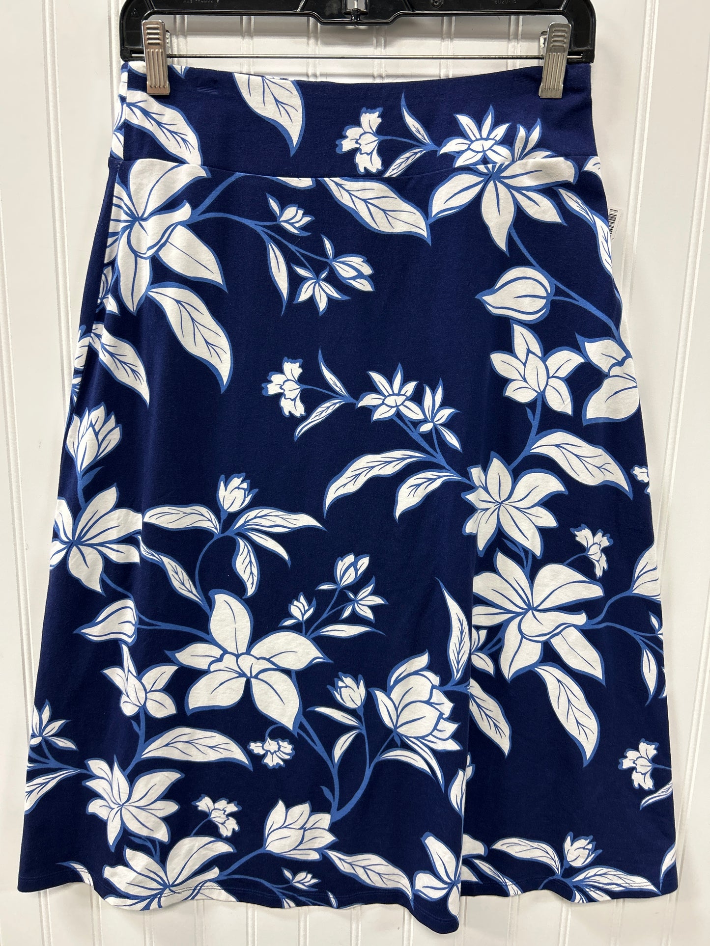 Skirt Maxi By Talbots In Navy, Size:Sp