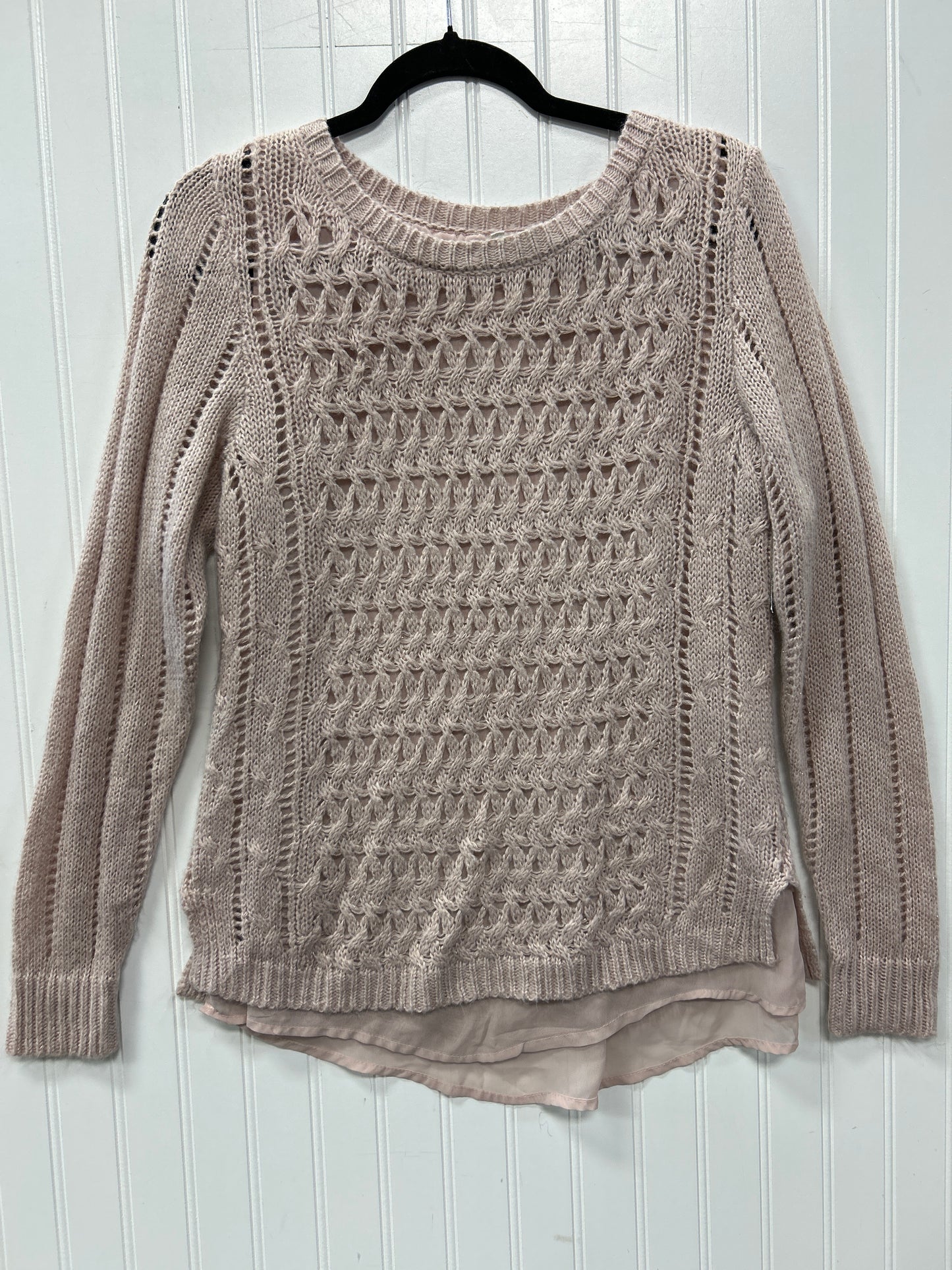 Sweater By Maurices In Pink, Size:M