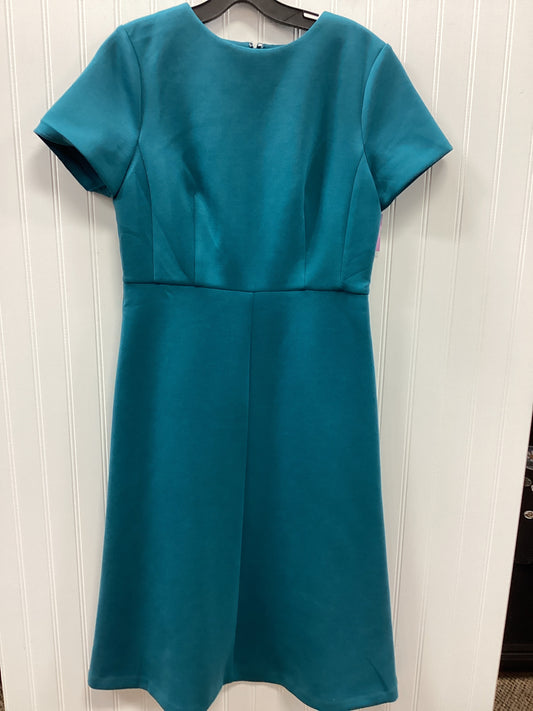 Dress Work By Ann Taylor In Teal, Size:4