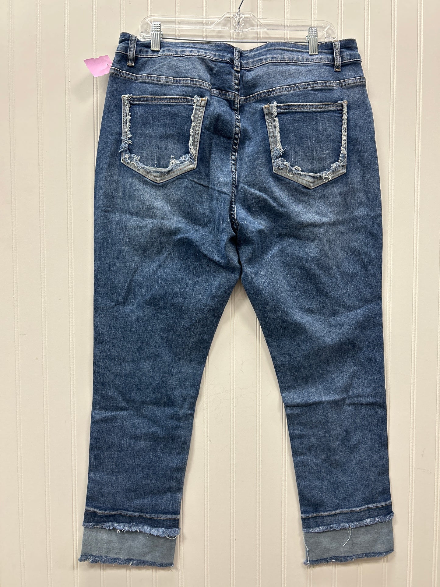 Jeans Skinny By Coco And Carmen In Blue Denim, Size:Xl NWT