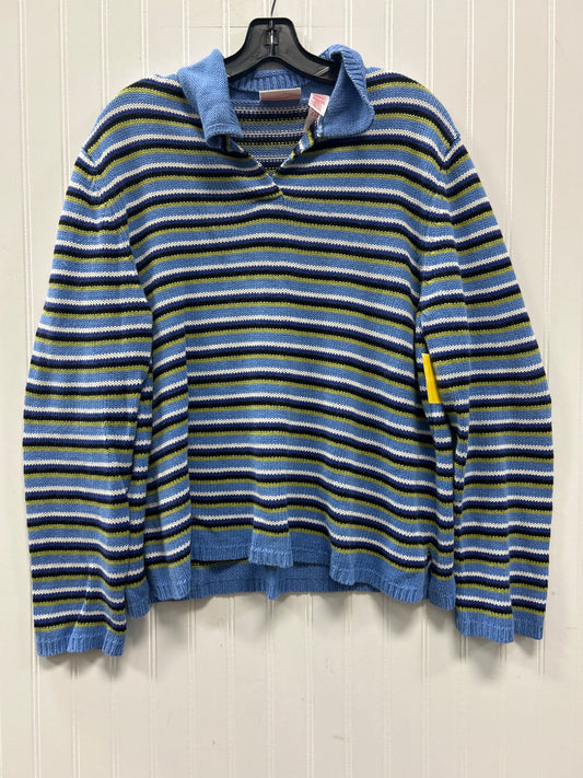 Sweater By Clothes Mentor In Blue, Size:Xl