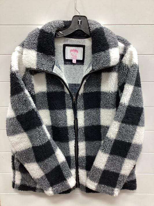 Jacket Fleece By Members Mark In Black & White, Size:Xl