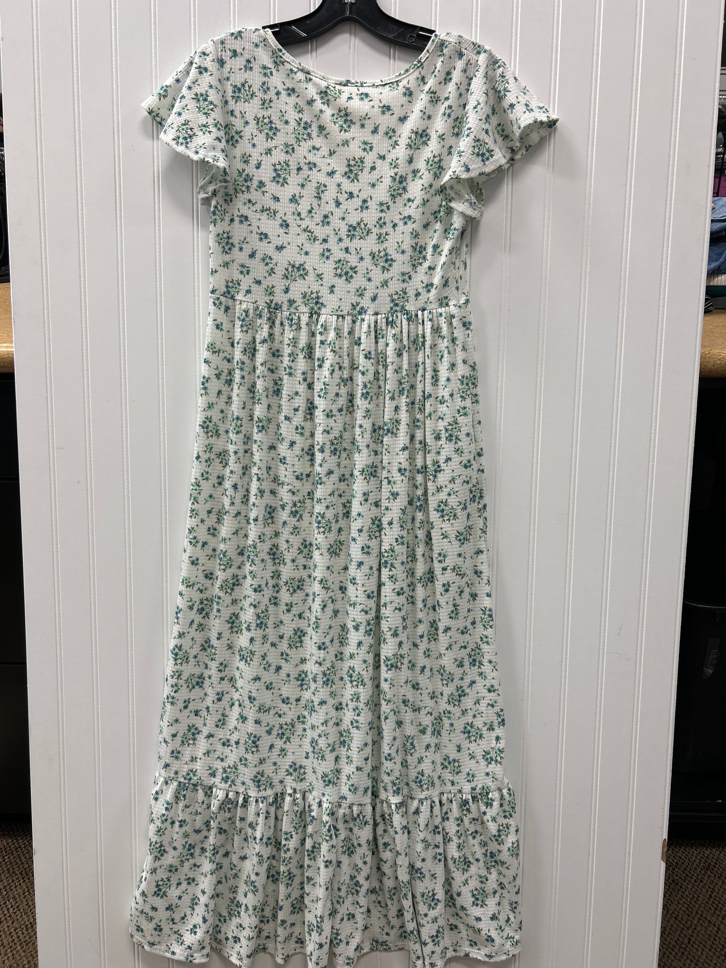 Dress Casual Maxi By See You Monday In Floral Print, Size:L