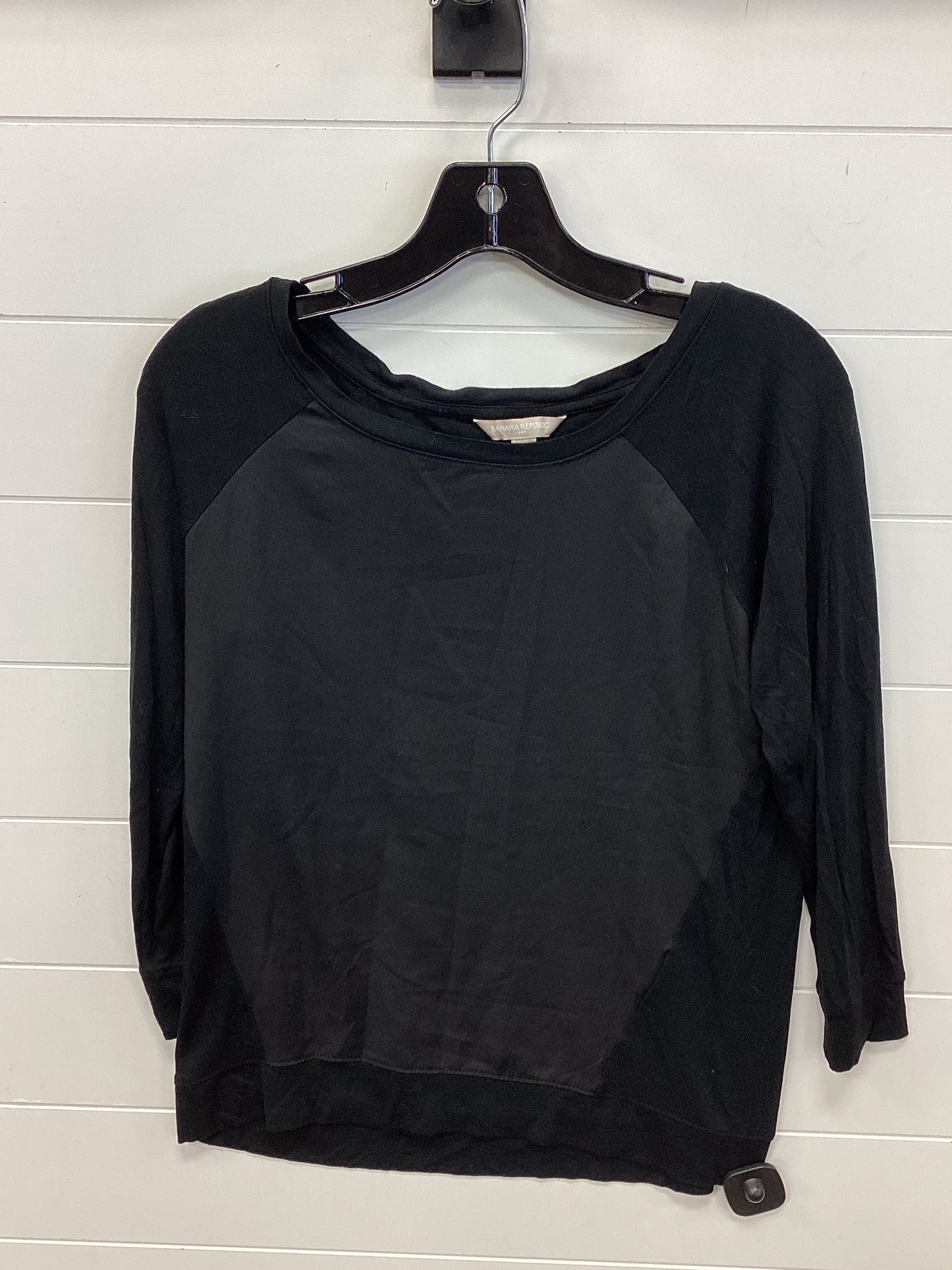 Top Ls By Banana Republic In Black, Size:Xs