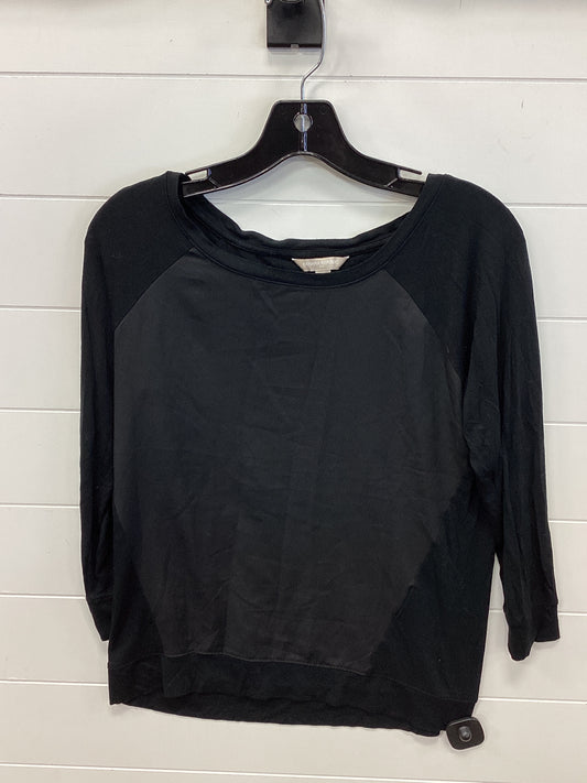 Top Ls By Banana Republic In Black, Size:Xs