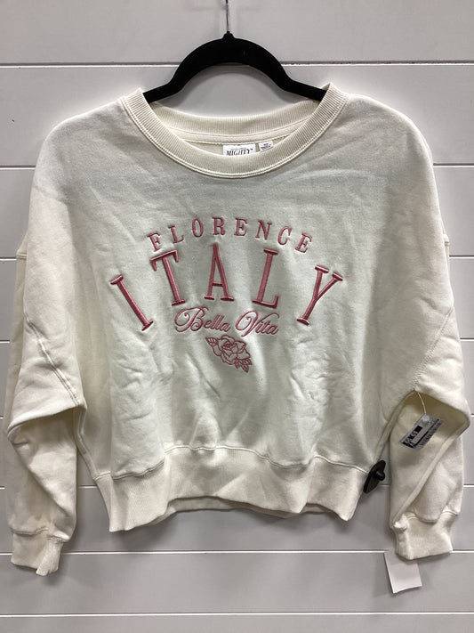 Top Ls By Mighty Fine In Cream, Size:M