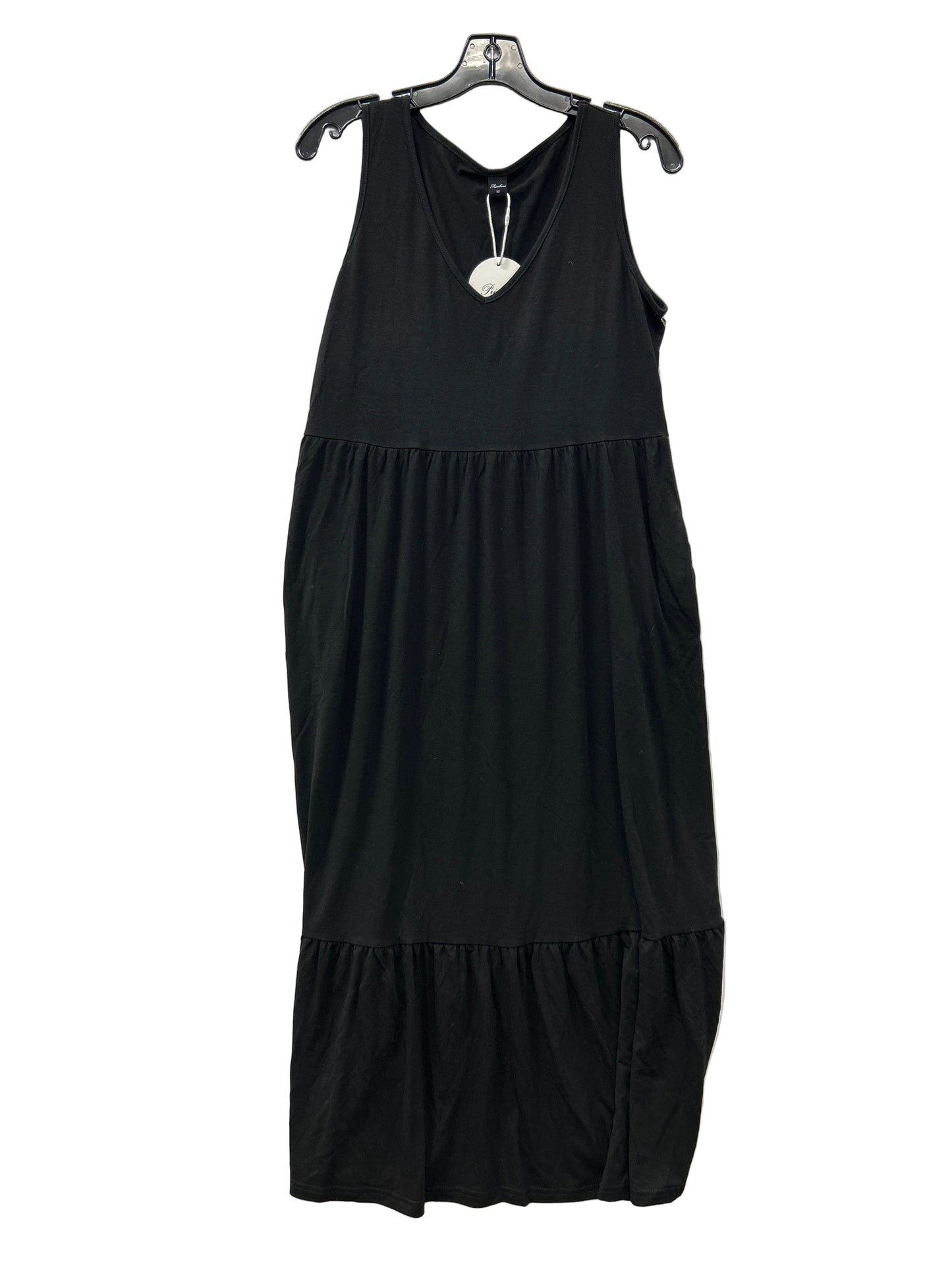 Dress Casual Maxi By Clothes Mentor In Black, Size:M