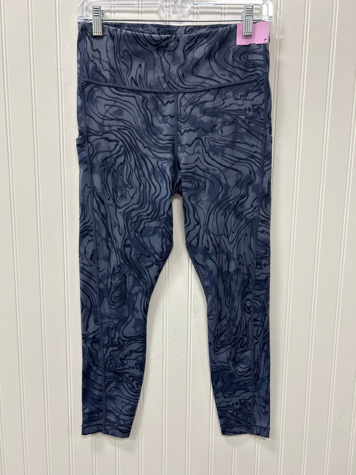 Athletic Leggings By Athleta In Grey, Size:M