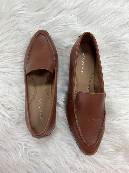 Shoes Flats By Aerosoles In Brown, Size:6.5