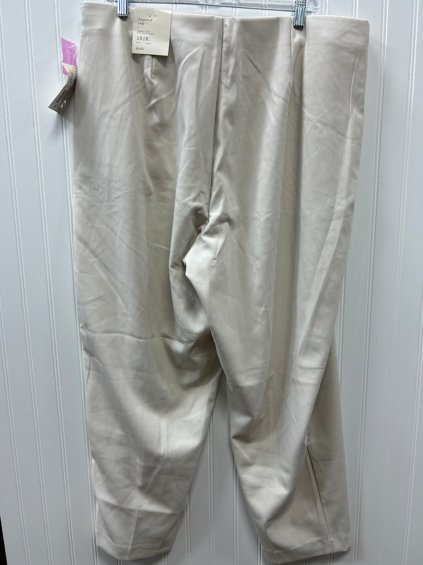 Pants Dress By A New Day In Cream, Size:18 NWT