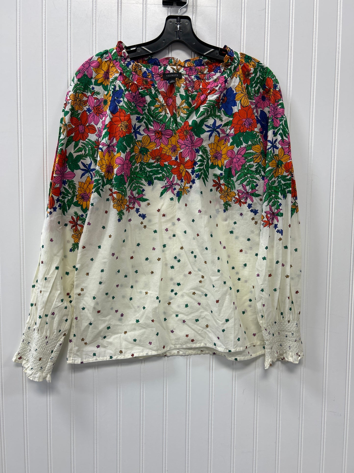 Top Ls By Talbots In Floral Print, Size:S