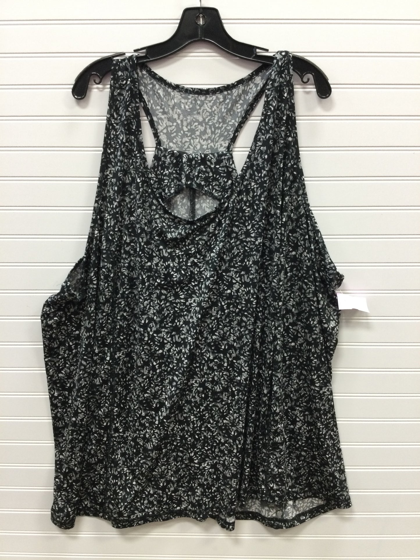 Athletic Tank Top By Livi Active In Black, Size:5