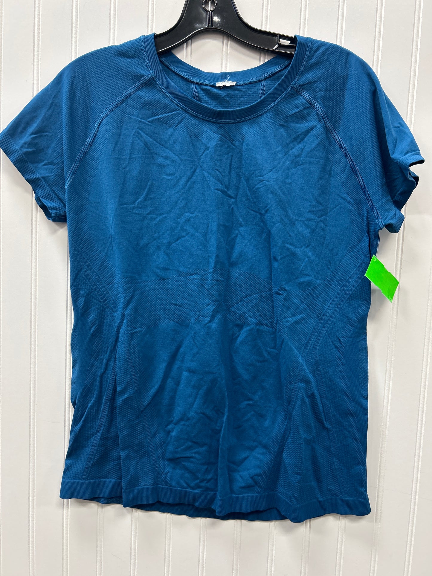 Athletic Top Ss By Athleta In Blue, Size:Xl