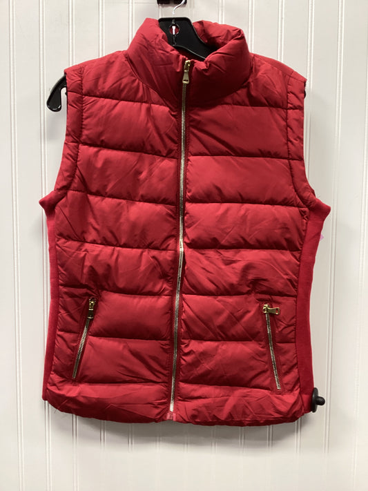 Vest Puffer & Quilted By Cmb In Red, Size:M