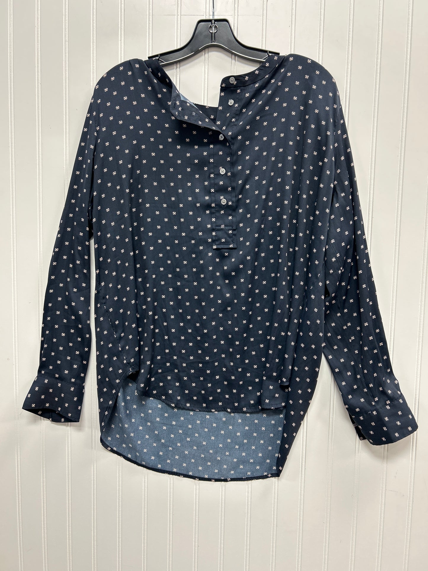 Top Ls By Loft In Navy, Size:L