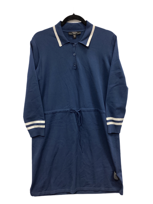 Dress Designer By Max Mara In Navy, Size:L