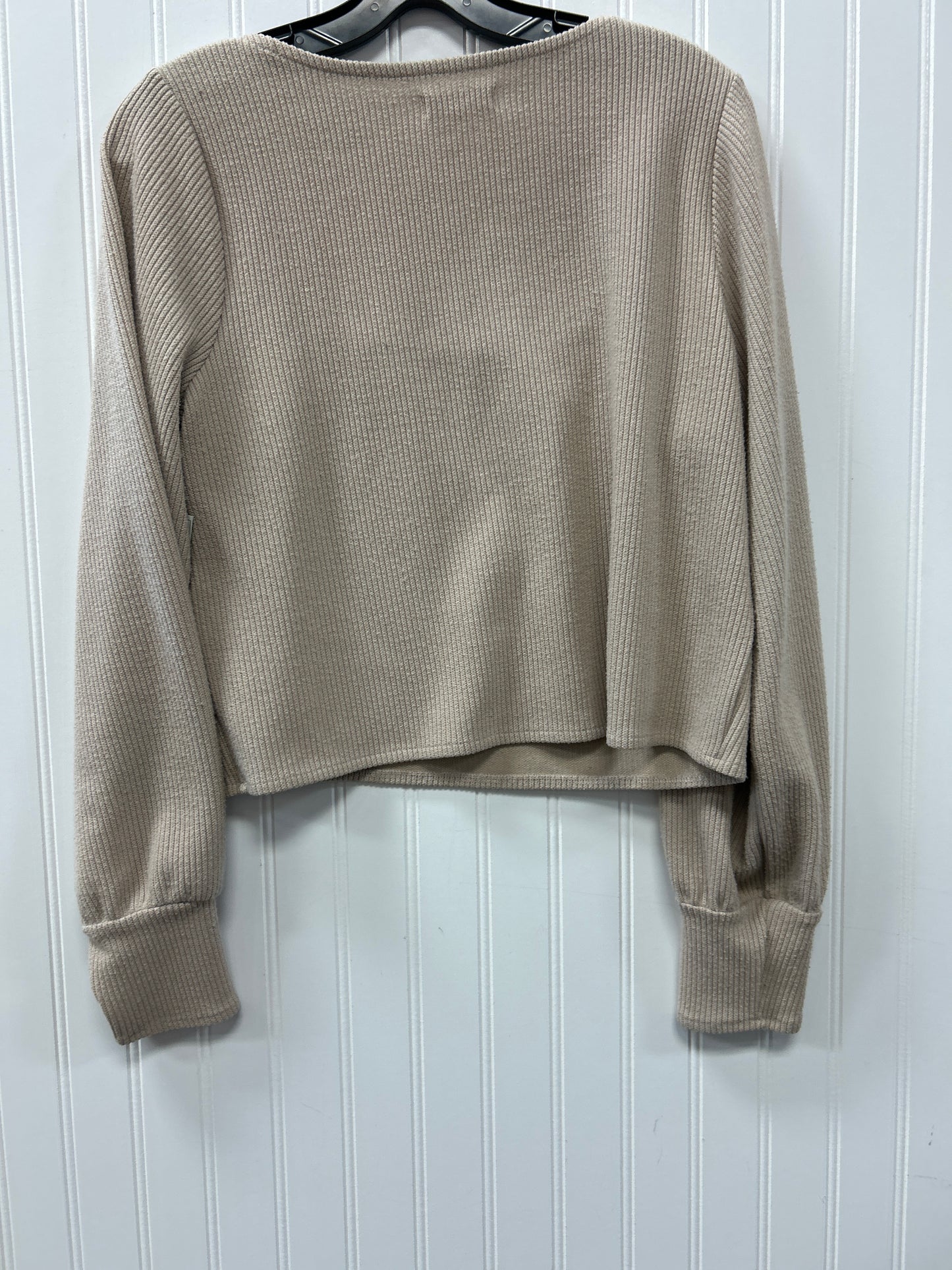 Top Ls By Madewell In Tan, Size:L