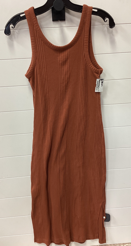 Dress Casual Maxi By A New Day In Orange, Size:S