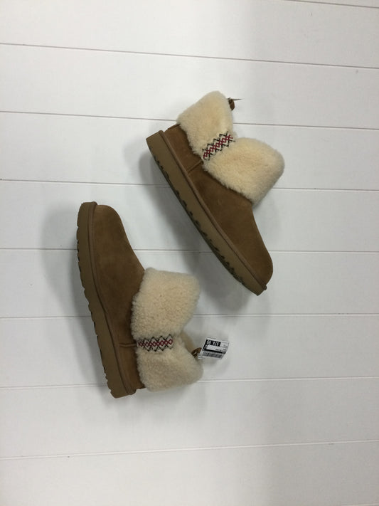 Boots Designer By Ugg In Brown, Size:11