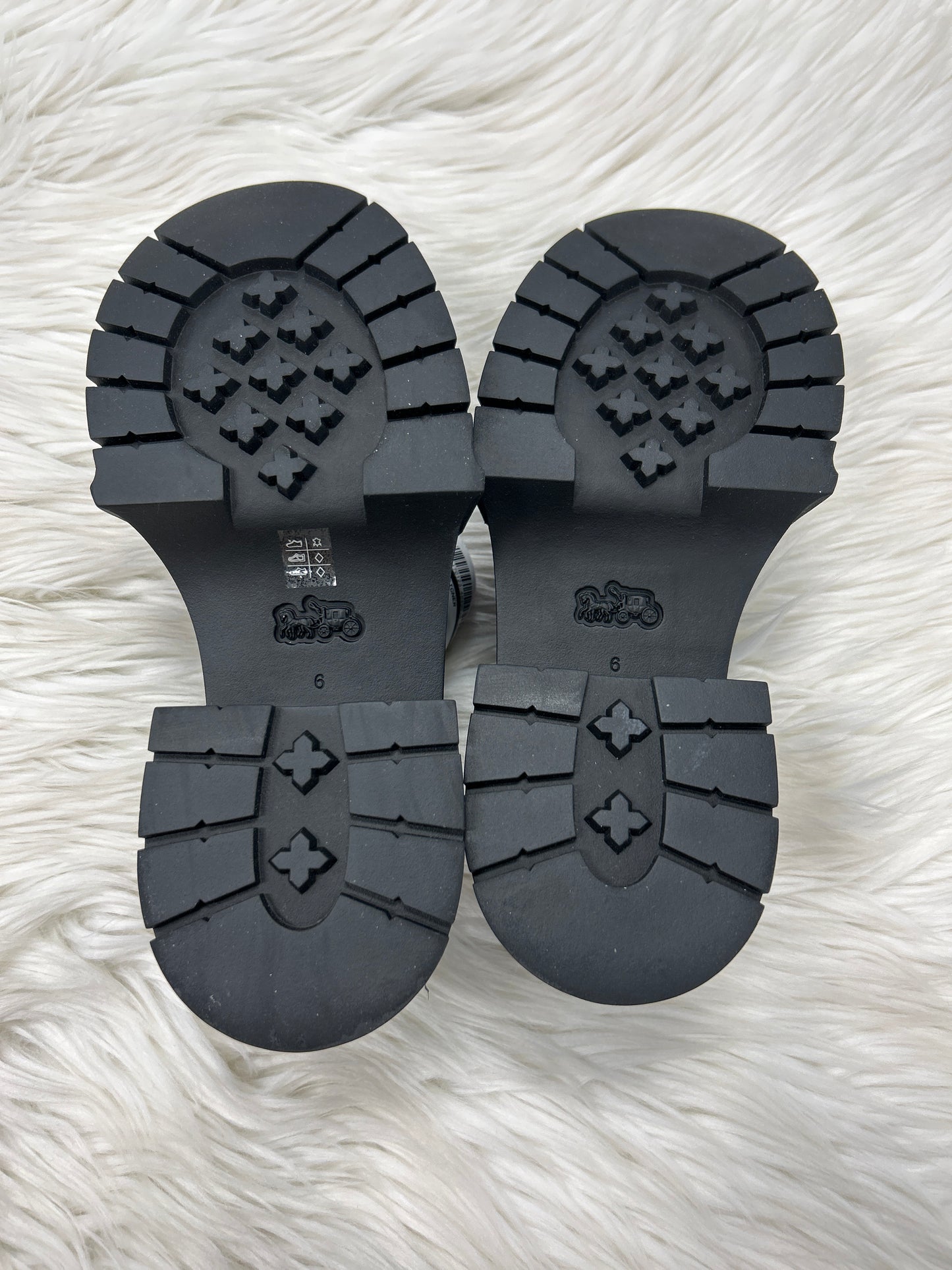 Shoes Designer By Coach In Black, Size:6