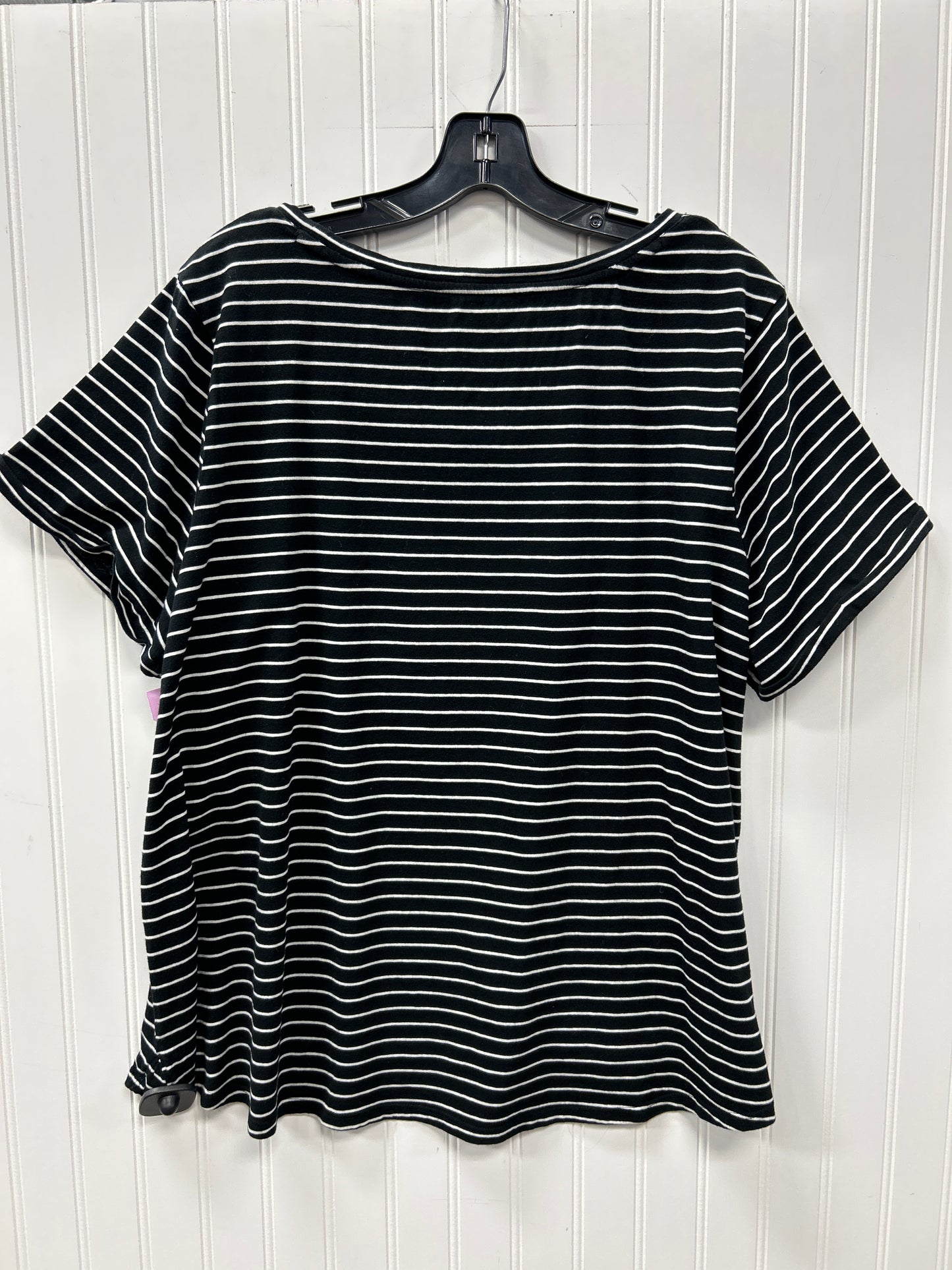 Top Ss By J. Jill In Black, Size:2X