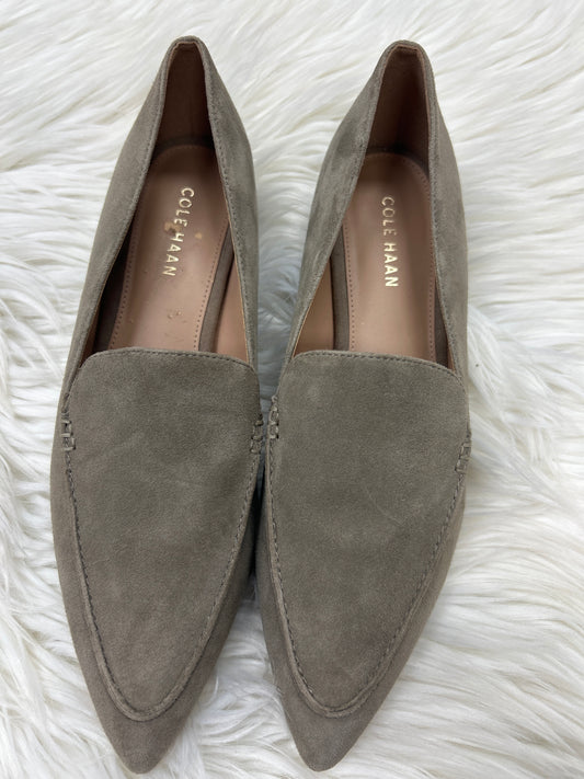 Shoes Heels Block By Cole-Haan In Taupe, Size:7.5