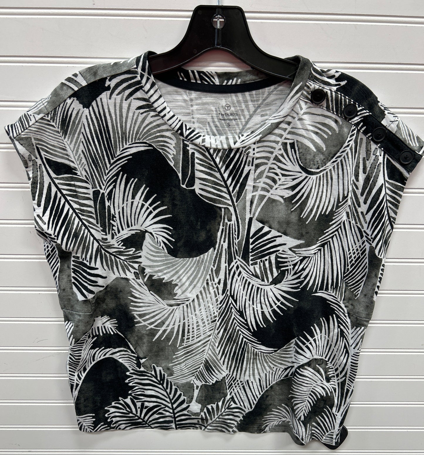 Top Ss By Talbots In Grey, Size:S