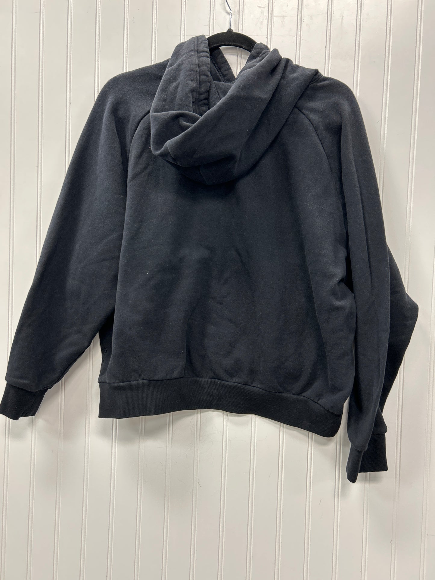 Sweatshirt Hoodie By Athleta In Black, Size:L