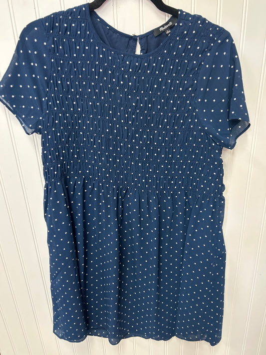 Dress Casual Midi By Madewell In Navy, Size:S