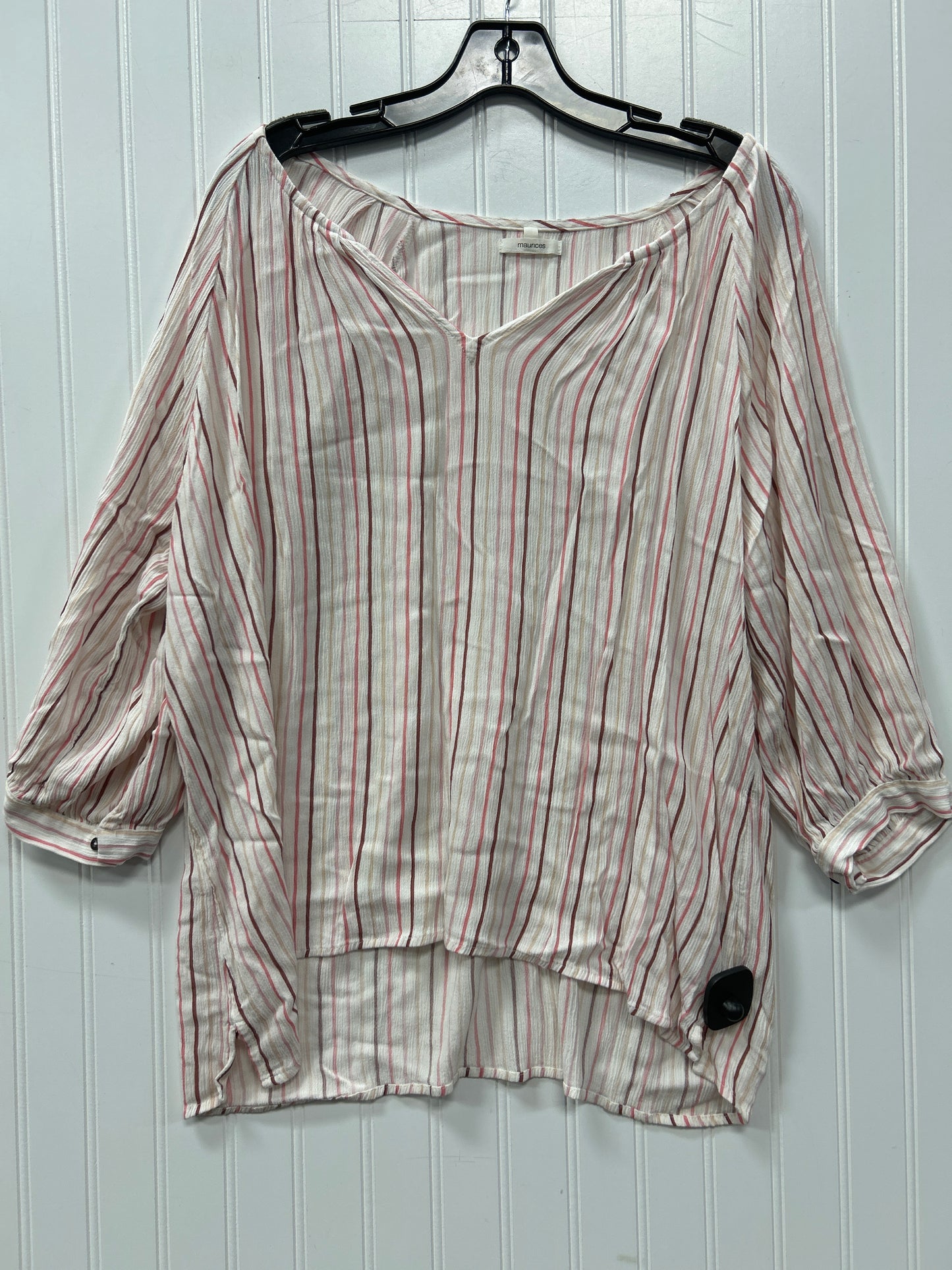 Top Ls By Maurices In White, Size:Xl