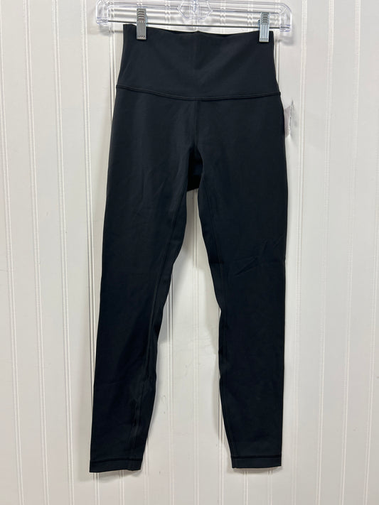 Athletic Leggings By Lululemon In Black, Size:4