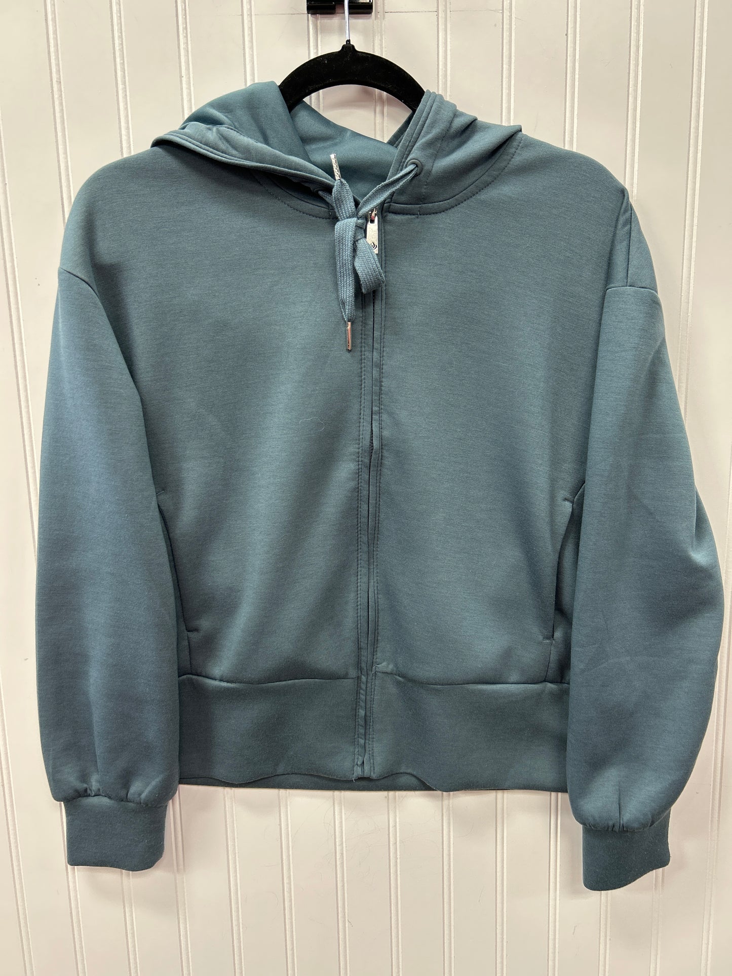 Athletic Top Ls Hoodie By Apana In Grey, Size:S