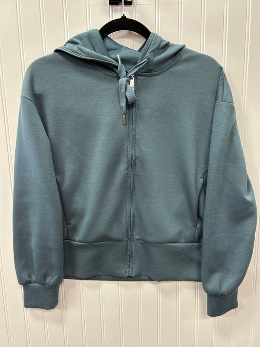 Athletic Top Ls Hoodie By Apana In Grey, Size:S