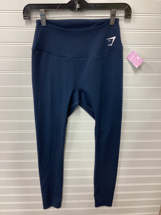 Athletic Leggings By Gym Shark In Navy, Size:S