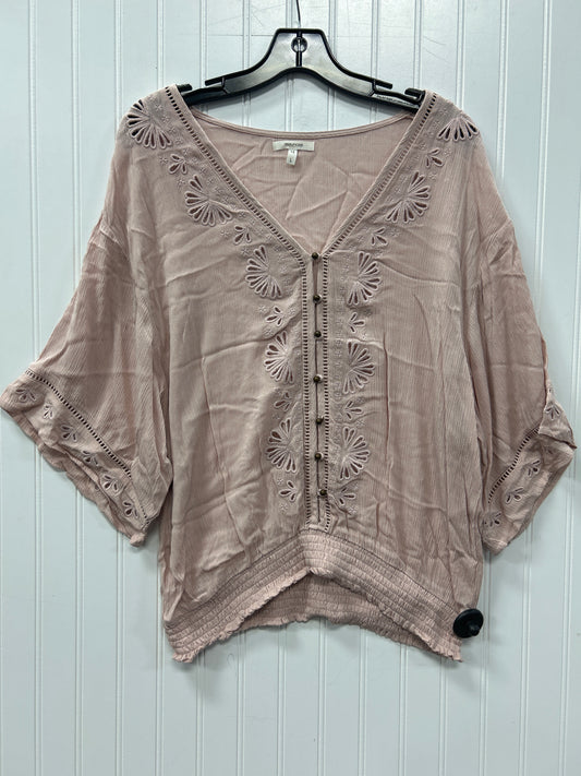 Top Ss By Maurices In Pink, Size:L