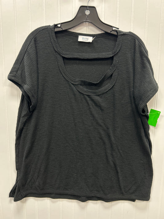 Top Ss By Bluivy In Black, Size:L