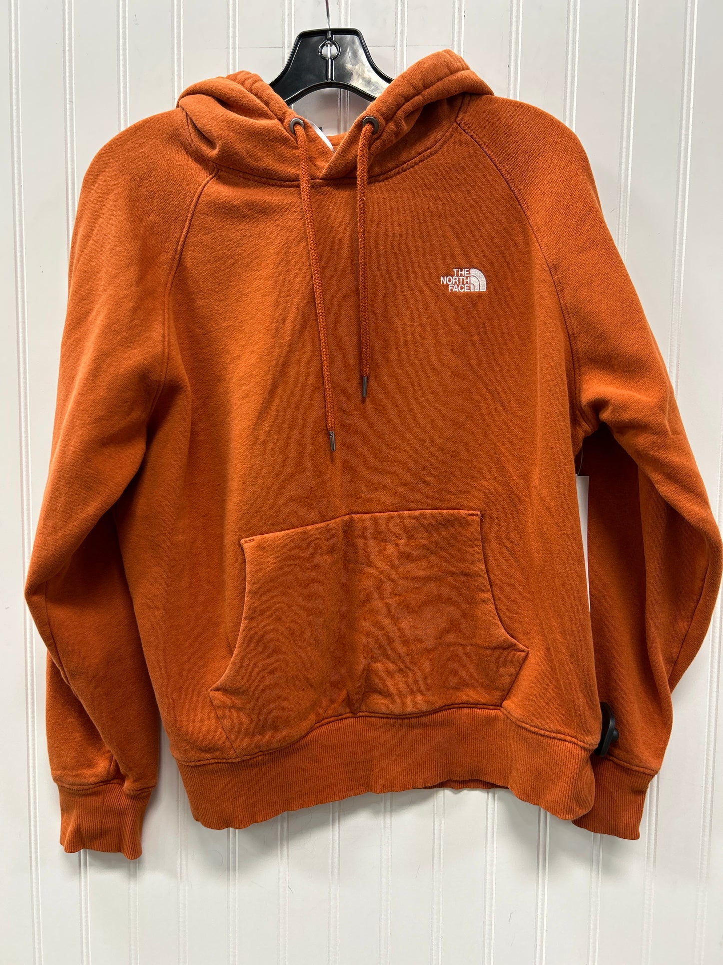 Athletic Sweatshirt Hoodie By The North Face In Orange, Size:M
