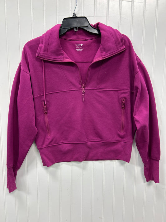 Athletic Jacket By Old Navy In Pink, Size:M