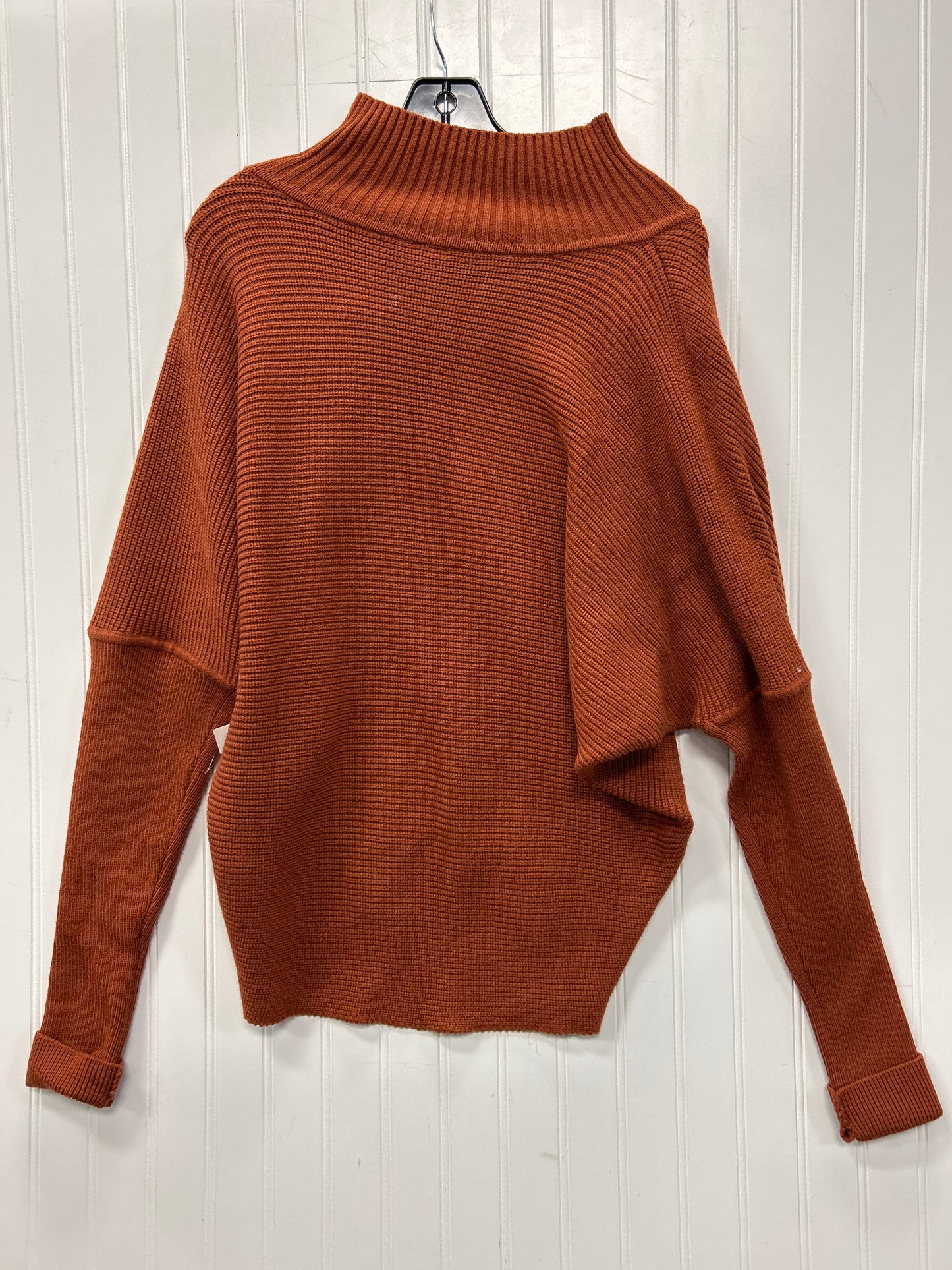 Sweater By Elan In Brown, Size:M