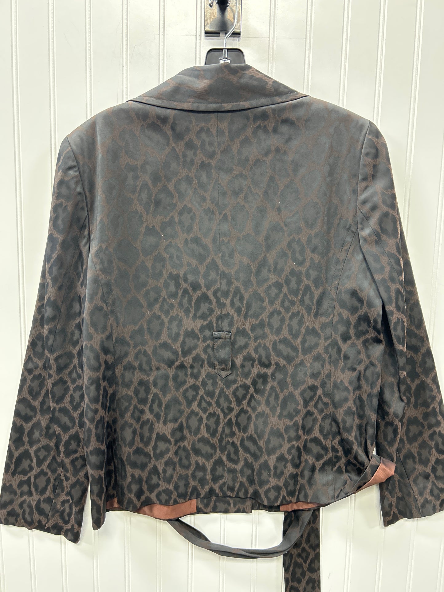 Blazer By Classiques Entier In Animal Print, Size:Mp