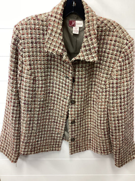 Blazer By Jm Collections In Multi, Size:14