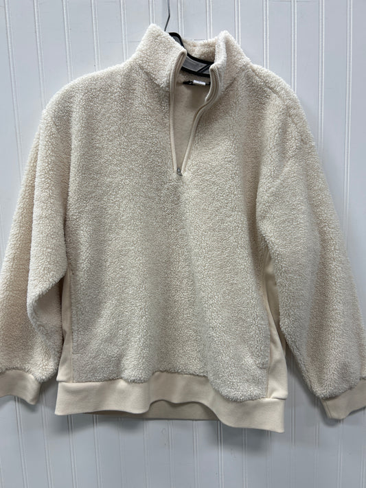 Athletic Fleece By Athleta In Cream, Size:S