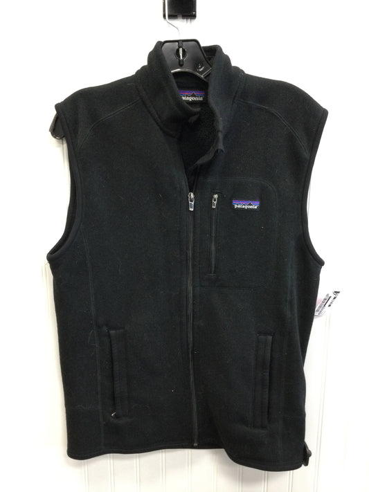 Vest Fleece By Patagonia In Black, Size:M